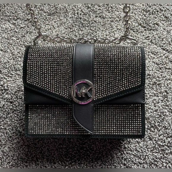 New Michael Kors large black crossbody - Picture 2 of 8